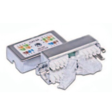 Wirewin WCB KAT6A STP - Faser - Metallisch - Wei� - Metallisiertes Polyester - 2