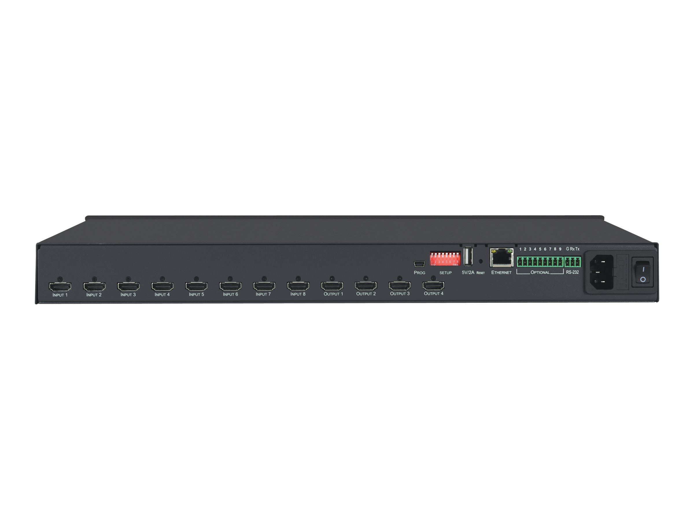 Kramer Electronics Kramer VS-84H2 8x4 4K HDR HDCP 2.2 Matrix Switcher with Digital Audio Routing