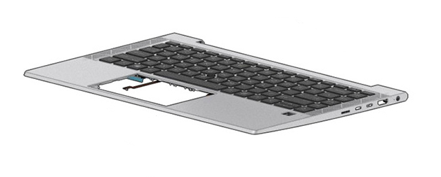 HP 840/EB 14 G7 - DE - Tastatur - Deutsch - HP