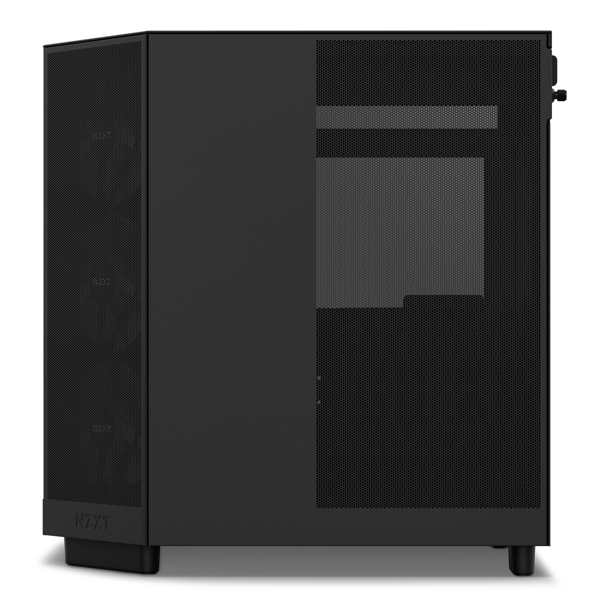 NZXT H series H6 Flow RGB - Mid tower - ATX - Seitenteil mit Fenster (geh�rtetes Glas)
