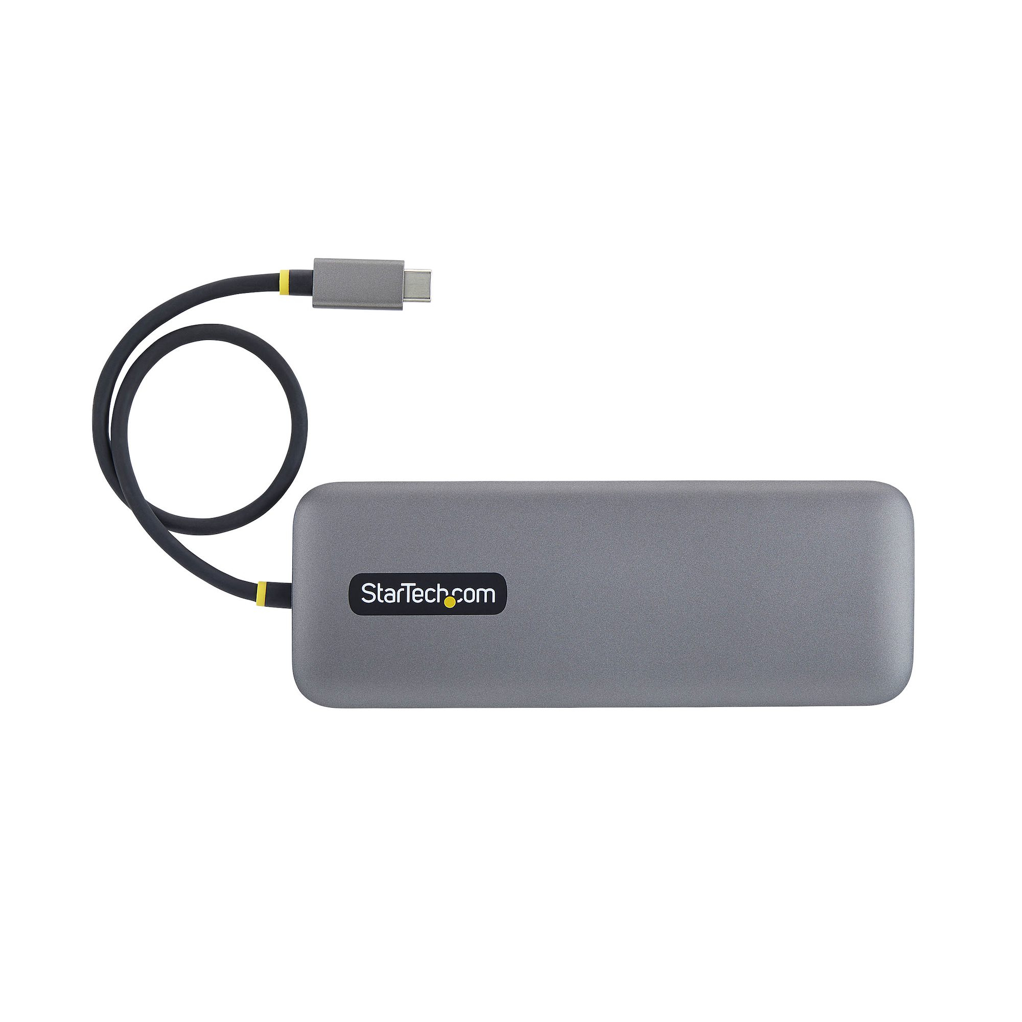 StarTech.com Adattatore Multiporta USB-C a Dual DisplayPort 10-in-1, ricarica PD 100W, 2x 4K 60Hz, Hub 5 porte 5Gbps, Gigabit Ethernet, Mini Dock Dell/HP/Lenovo
