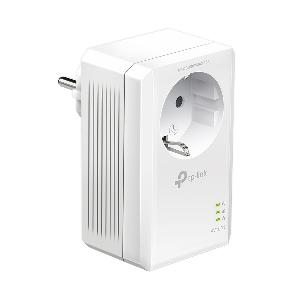 TP-LINK TL-PA7017P Kit Av1000 Powerline-Adapter-Set 1 St. - Bridge - Stromnetz (Powerline)