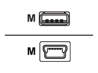TSC USB-Kabel - USB (M) bis Mini-USB, Typ B (M)