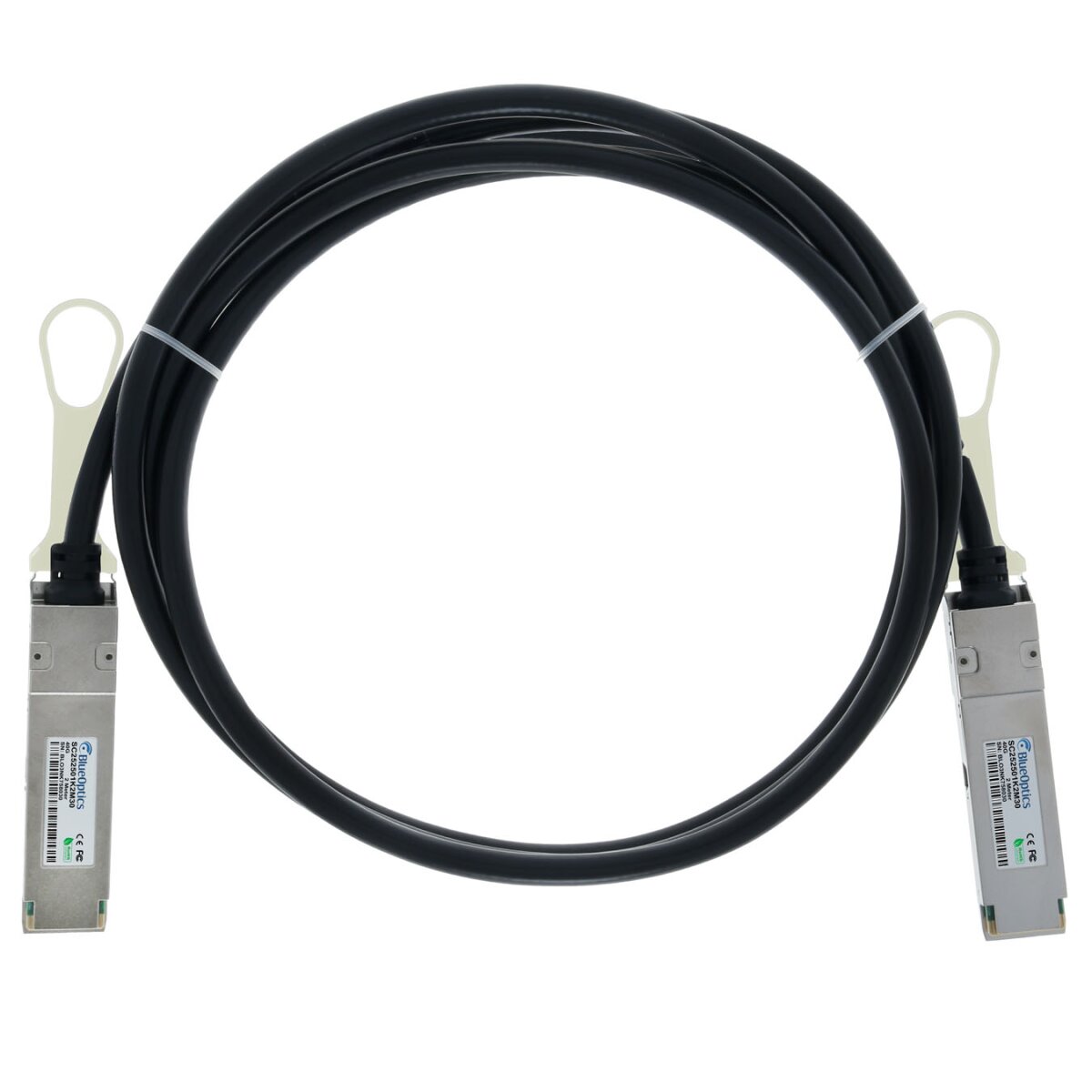 BlueOptics Ruckus E40G-QSFP-QSFP-C-0101 BlueLAN QSFP Direct Attach Kabel, 40GBASE-CR4, 30AWG, 1 Meter