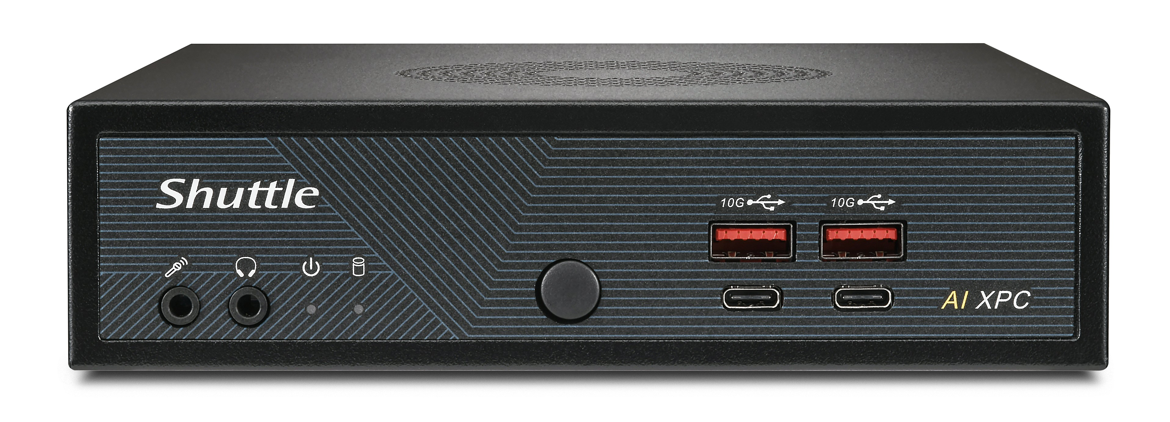 Shuttle Slim AI PC DN11H7 1,35 l tama�o PC Negro 155H Intel� SoC