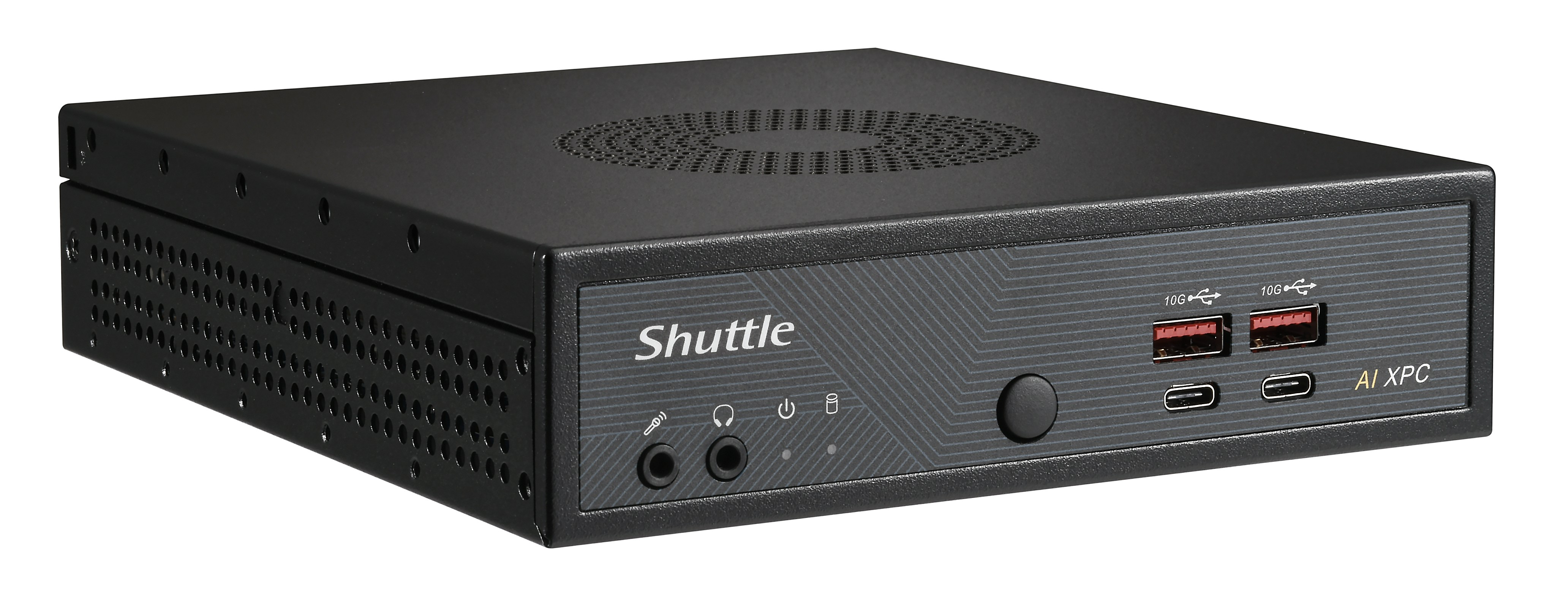 Shuttle Slim AI PC DN11H7 1,35 l tama�o PC Negro 155H Intel� SoC