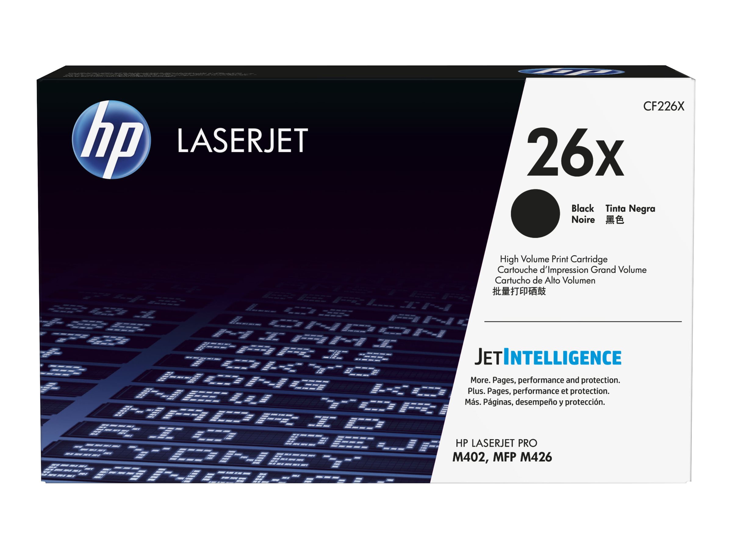 HP 26X - Hohe Ergiebigkeit - Schwarz - original - LaserJet - wiederhergestellt - Tonerpatrone (CF226X)