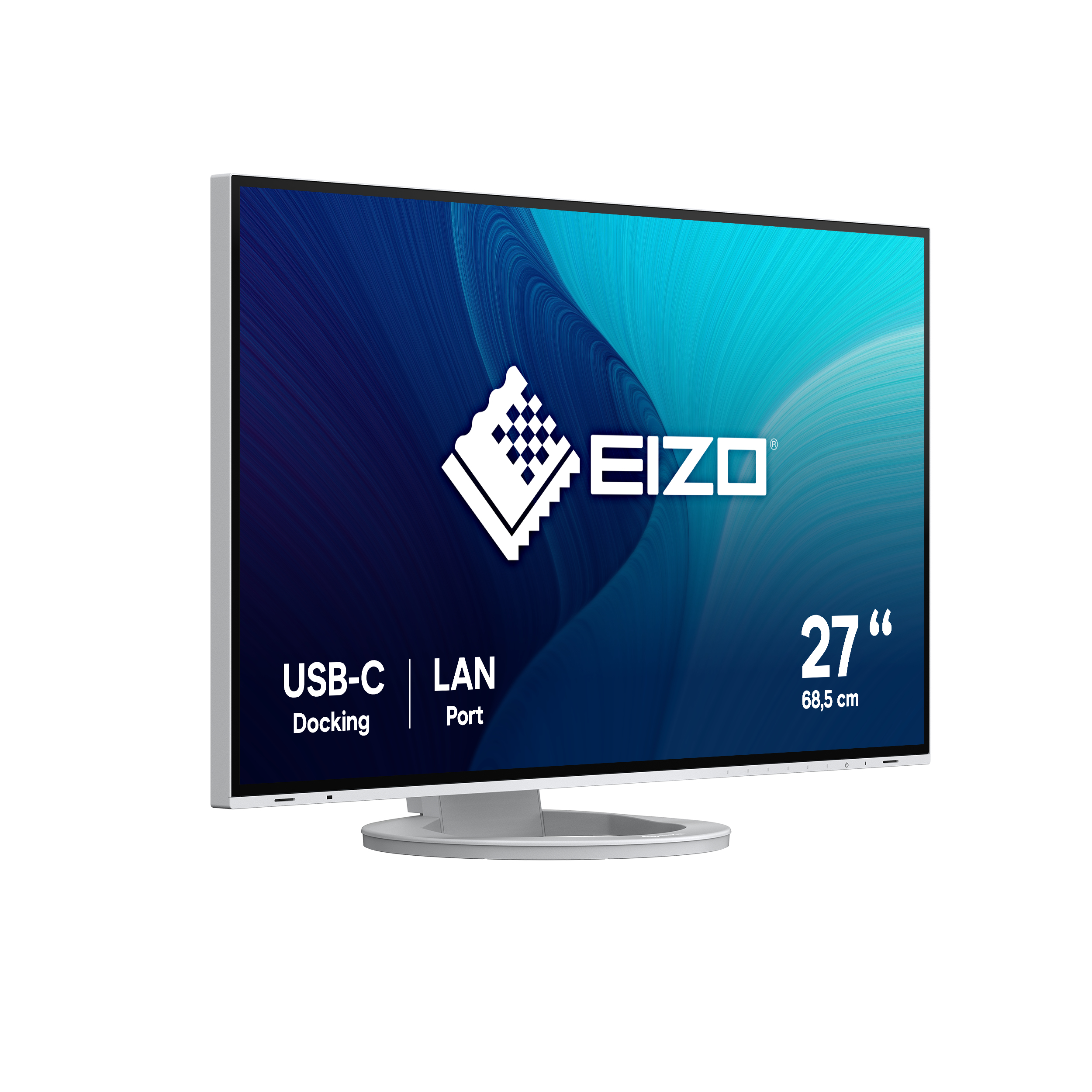 EIZO FlexScan EV2795-WT - Mit FlexStand - LED-Monitor - 68.5 cm (27)