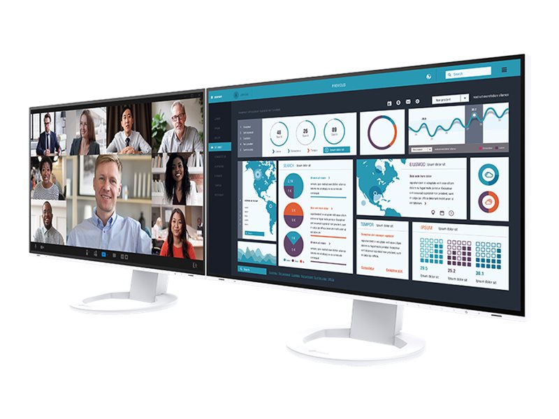 EIZO FlexScan EV2795-WT - Mit FlexStand - LED-Monitor - 68.5 cm (27)