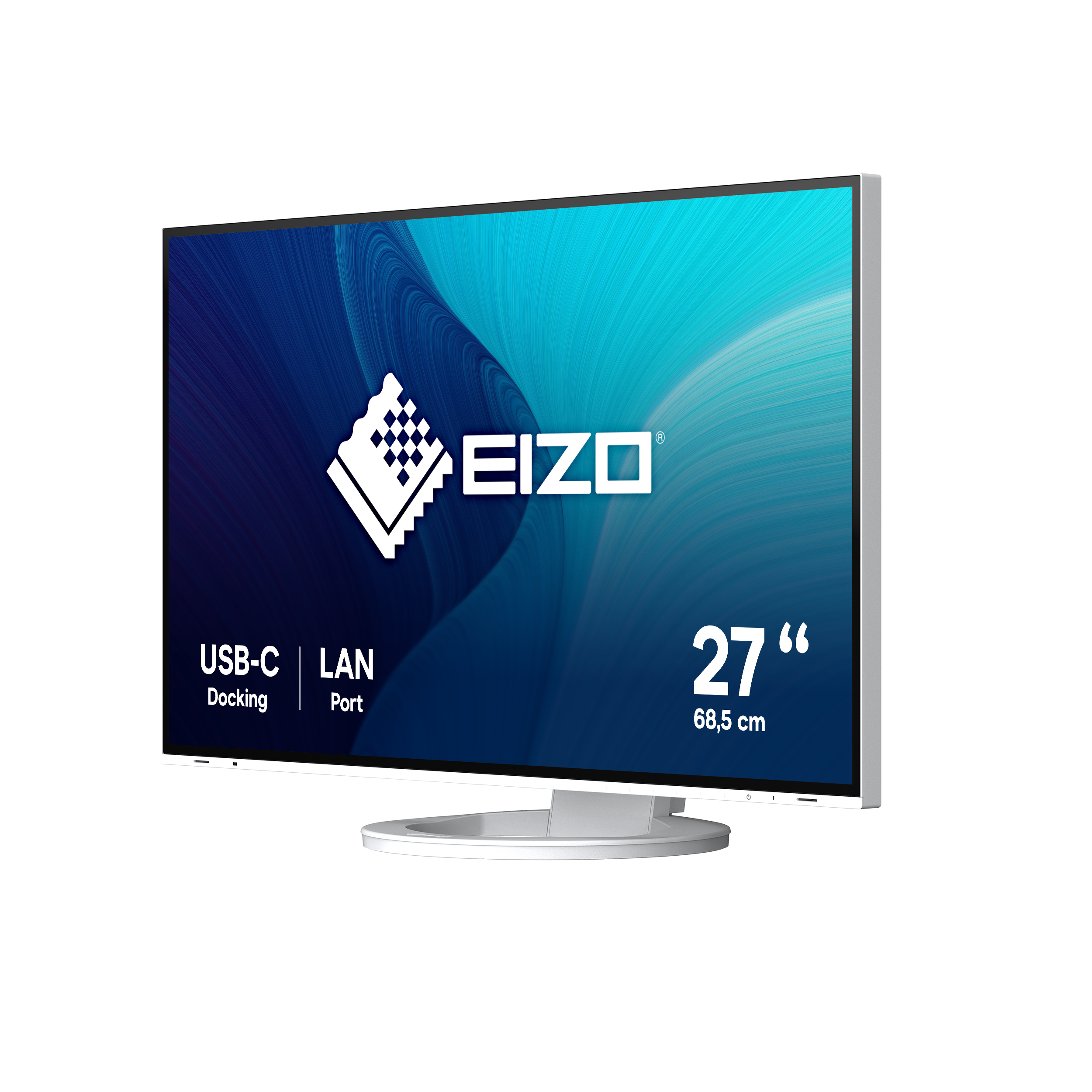 EIZO FlexScan EV2795-WT - Mit FlexStand - LED-Monitor - 68.5 cm (27)