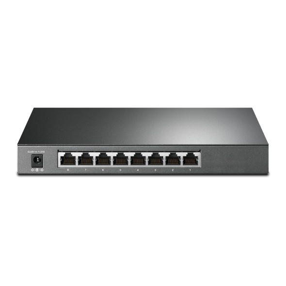 TP-LINK JetStream TL-SG2008P - V1 - Switch - Smart - 4 x 10/100/1000 + 4 x 10/100/1000 (PoE+)