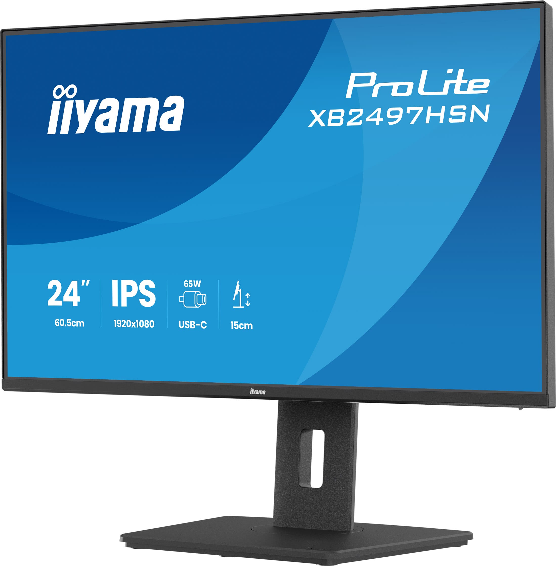 iiyama ProLite XB2497HSN-B1 computer monitor 60.5 cm (23.8) 1920 x 1080 pixels Full HD LED Black