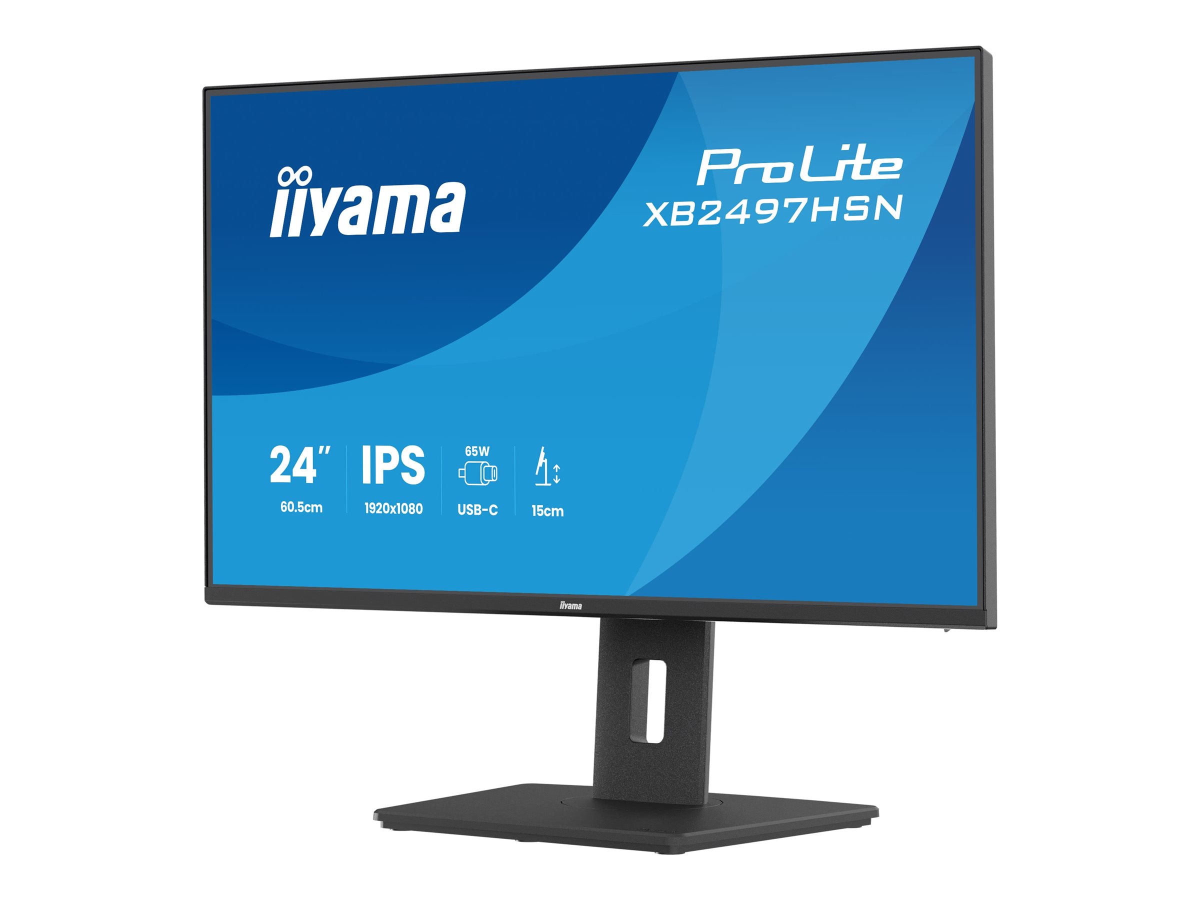 iiyama ProLite XB2497HSN-B1 computer monitor 60.5 cm (23.8) 1920 x 1080 pixels Full HD LED Black