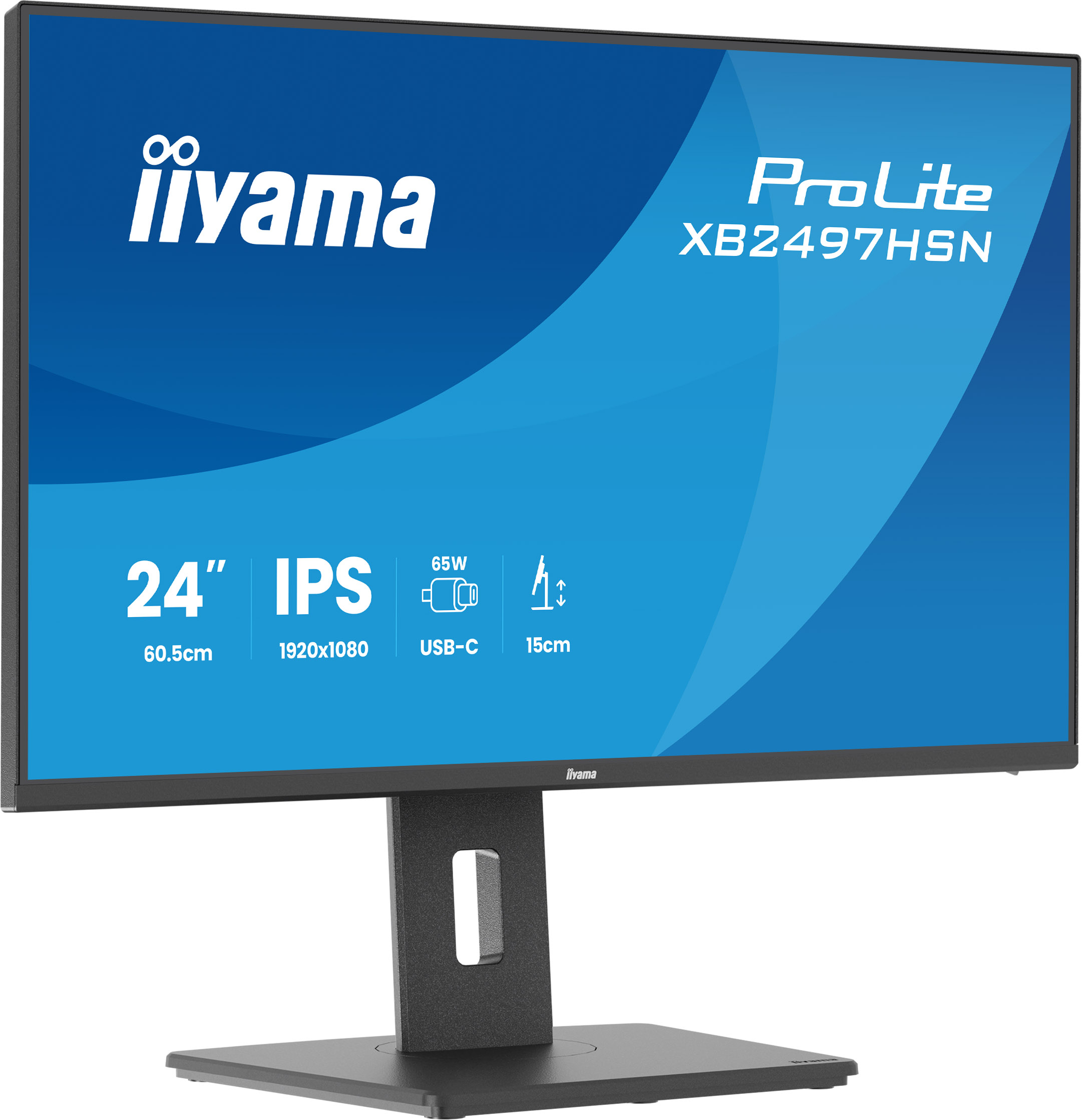 iiyama ProLite XB2497HSN-B1 computer monitor 60.5 cm (23.8) 1920 x 1080 pixels Full HD LED Black