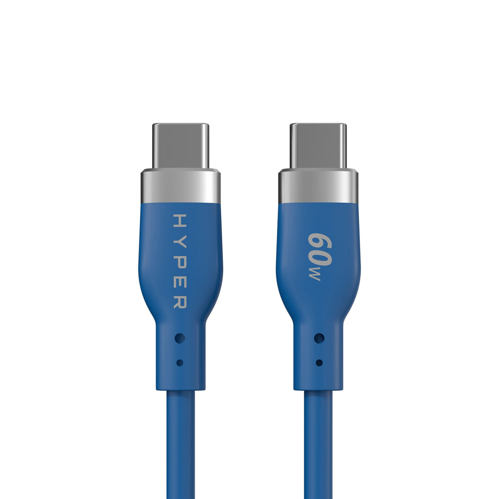 Targus HyperJuice Flex USB cable USB 2.0 1.5 m USB C 0.48 Gbit/s 60 W Blue