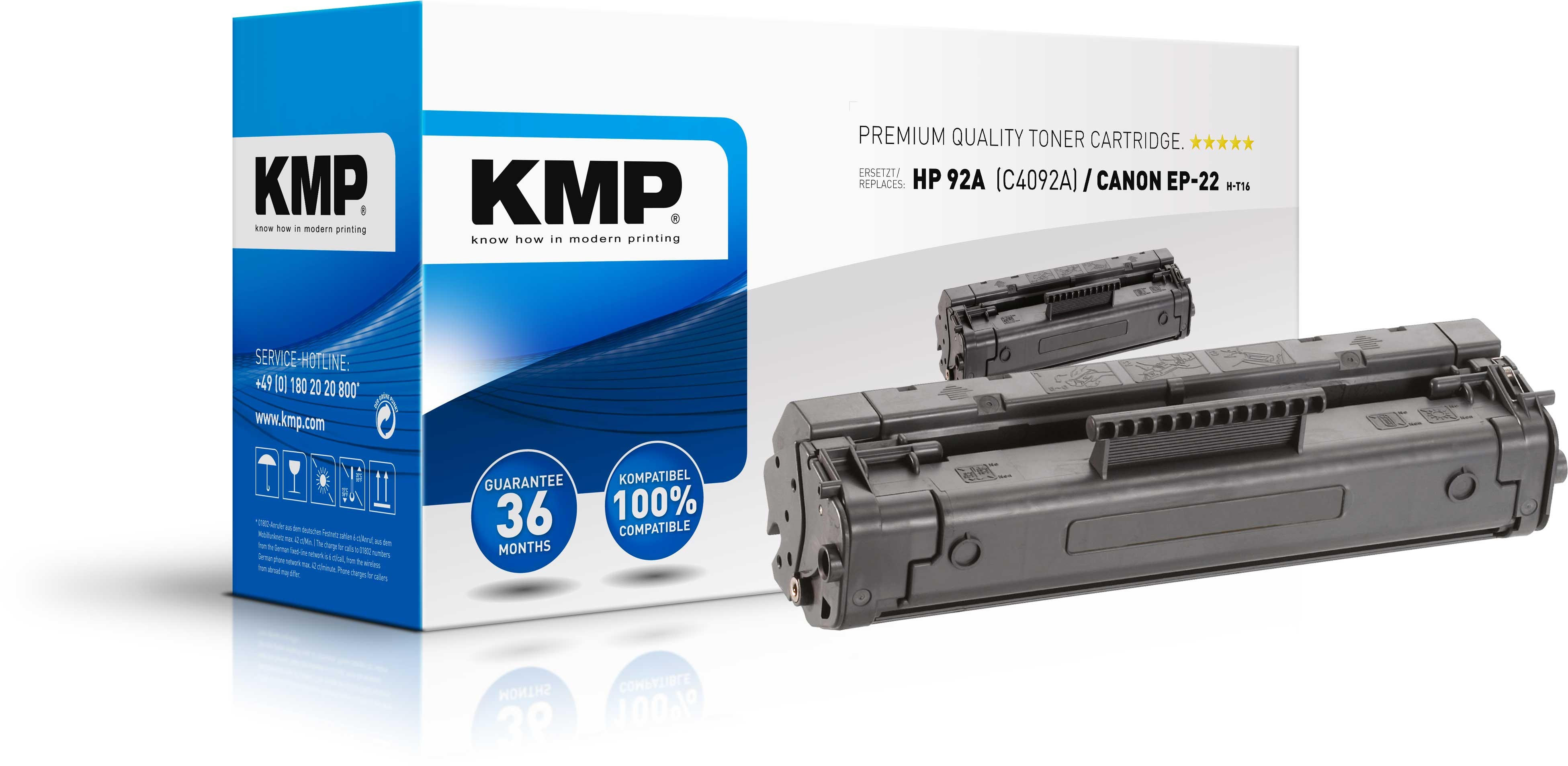 KMP H-T16 toner cartridge 1 pc(s) Black