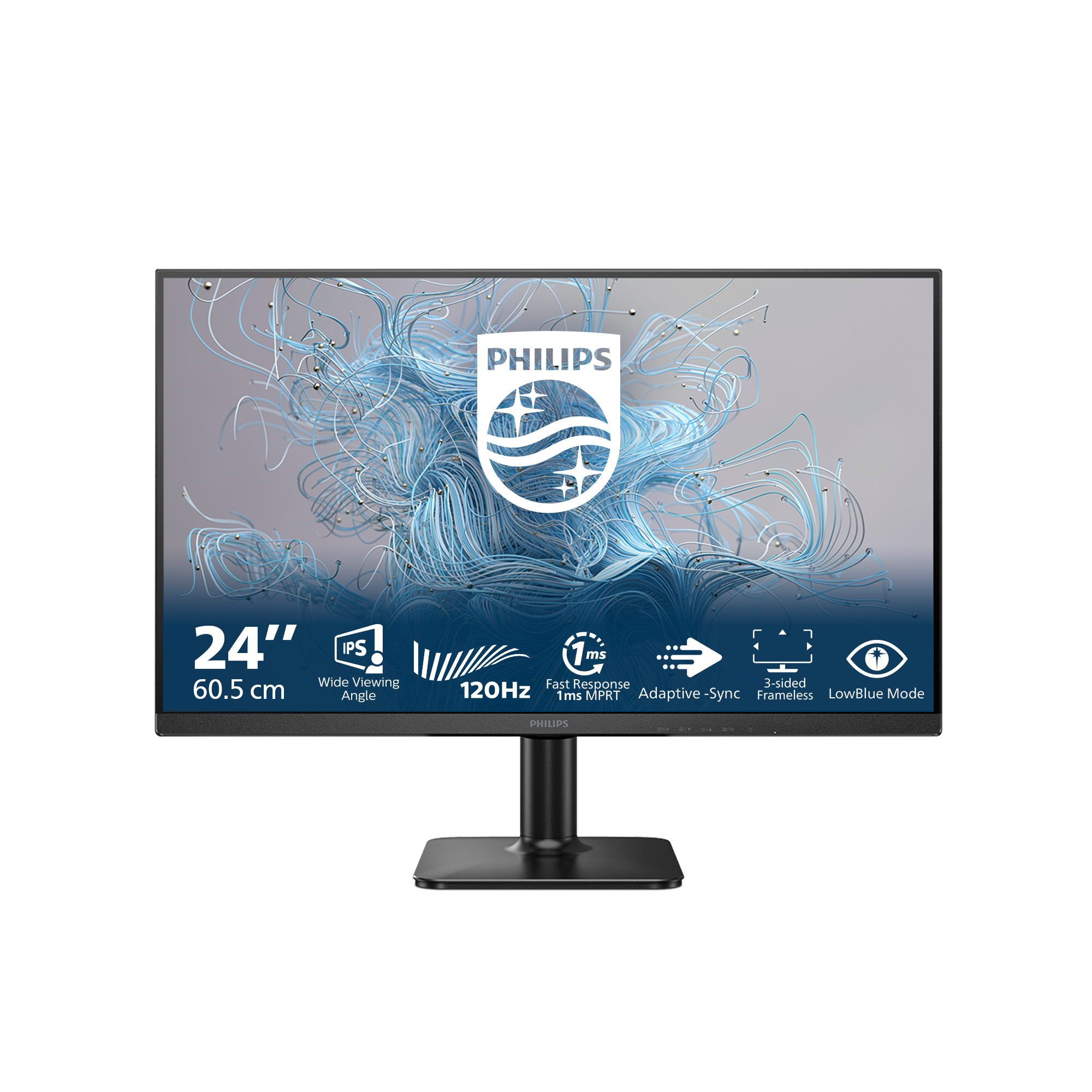 Philips 1000 series 24E2N1110/00 pantalla para PC 60,5 cm (23.8) 1920 x 1080 Pixeles Full HD LCD Negro