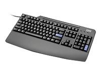 Lenovo 41A5327 tastiera USB QWERTY Inglese UK Nero