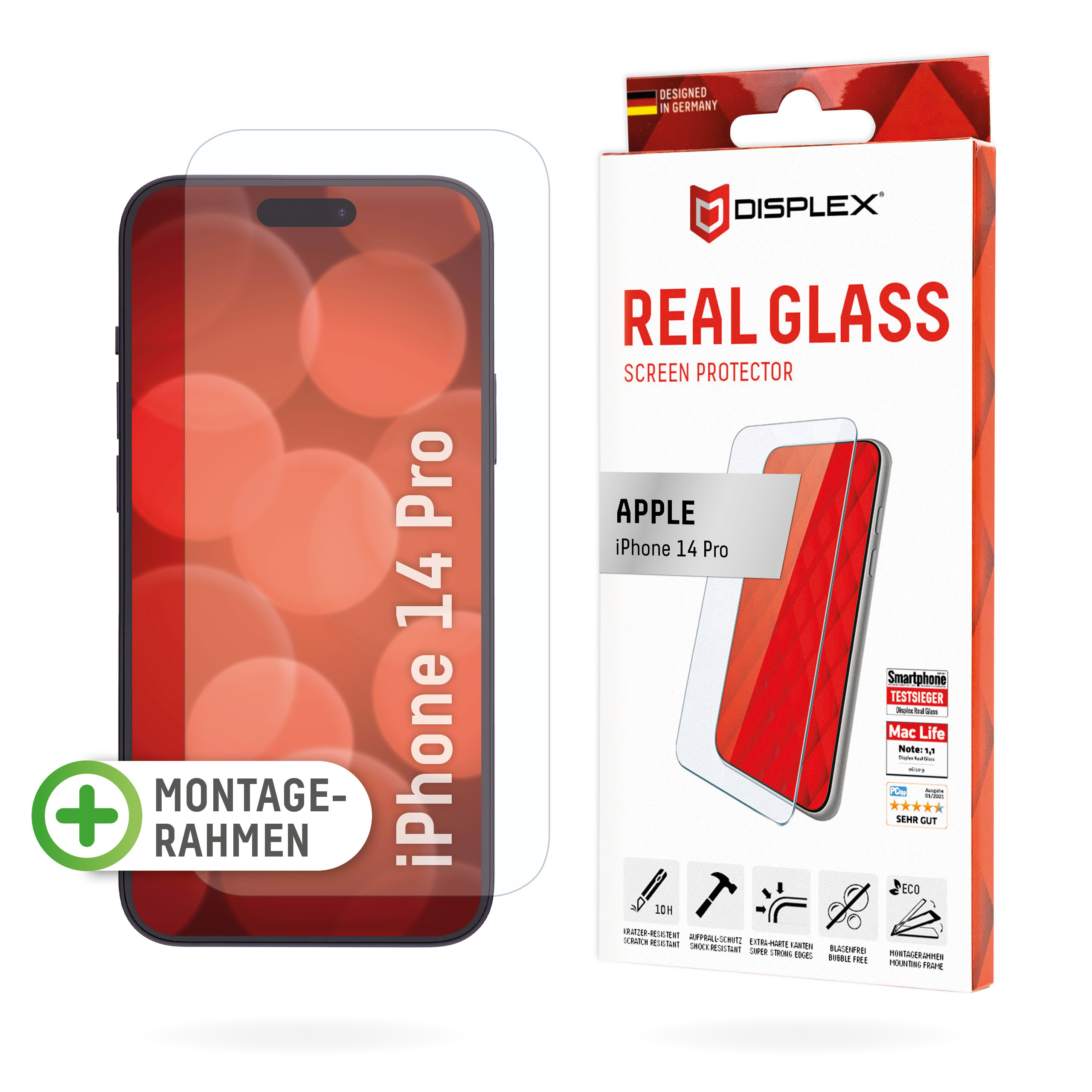 DISPLEX Real Glass Apple iPhone 14 Pro 2022 6.1 Pro