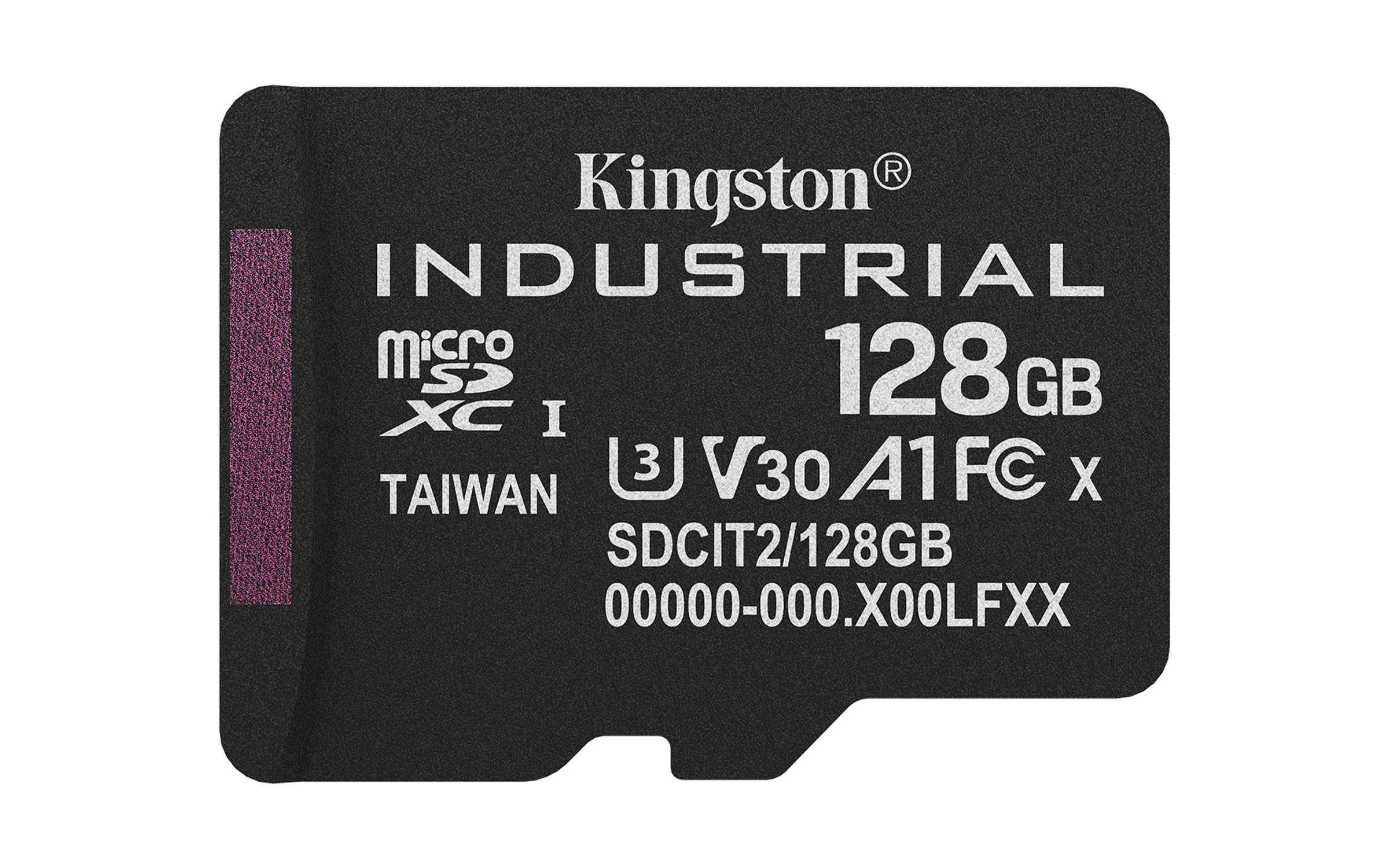 Kingston Technology Carte 128GB microSDXC Industrielle C10 A1 pSLC emballage individuel sans adaptateur