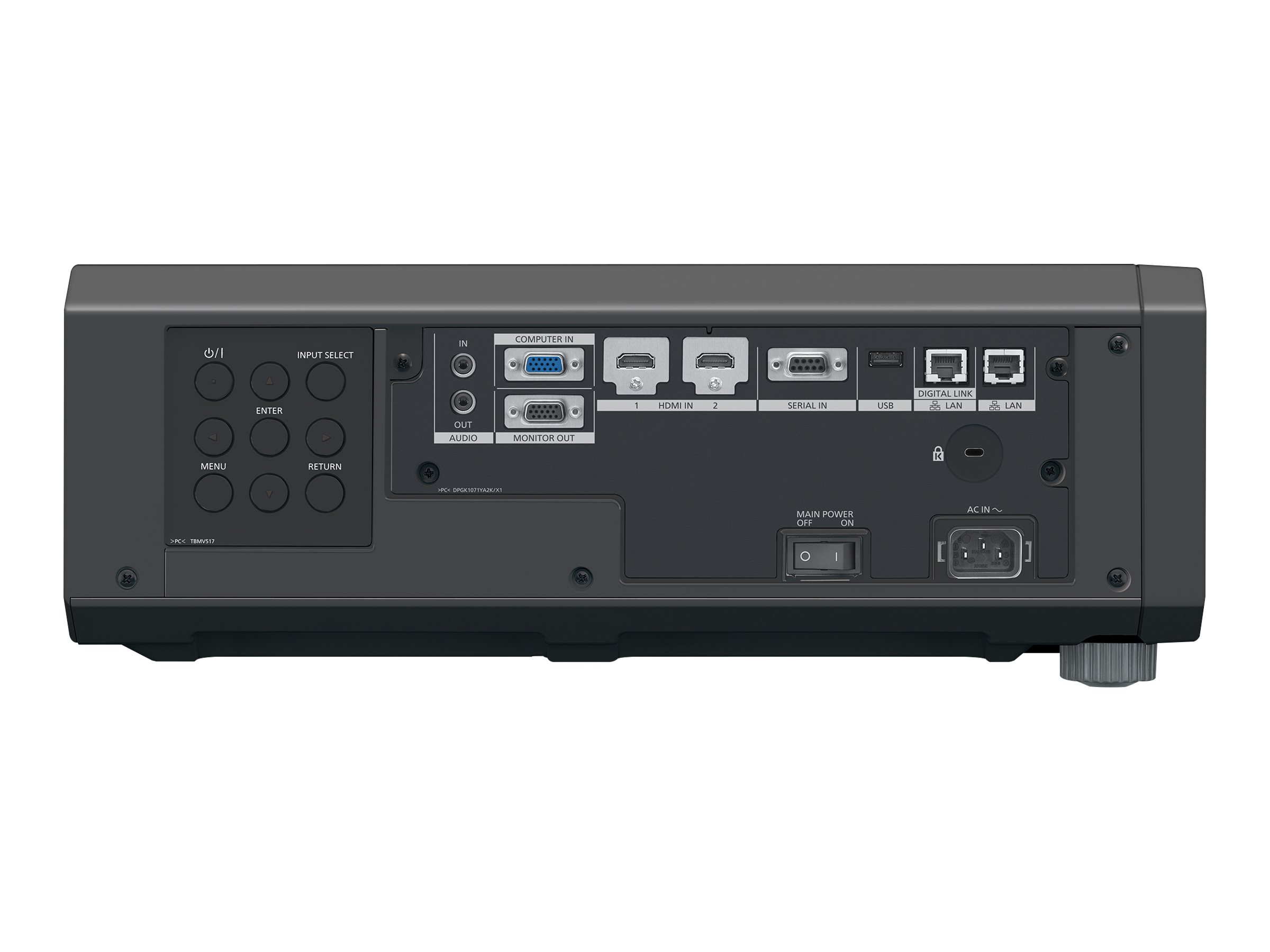 Panasonic PT-FRQ50 data projector 5200 ANSI lumens DLP 2160p (3840x2160) Black
