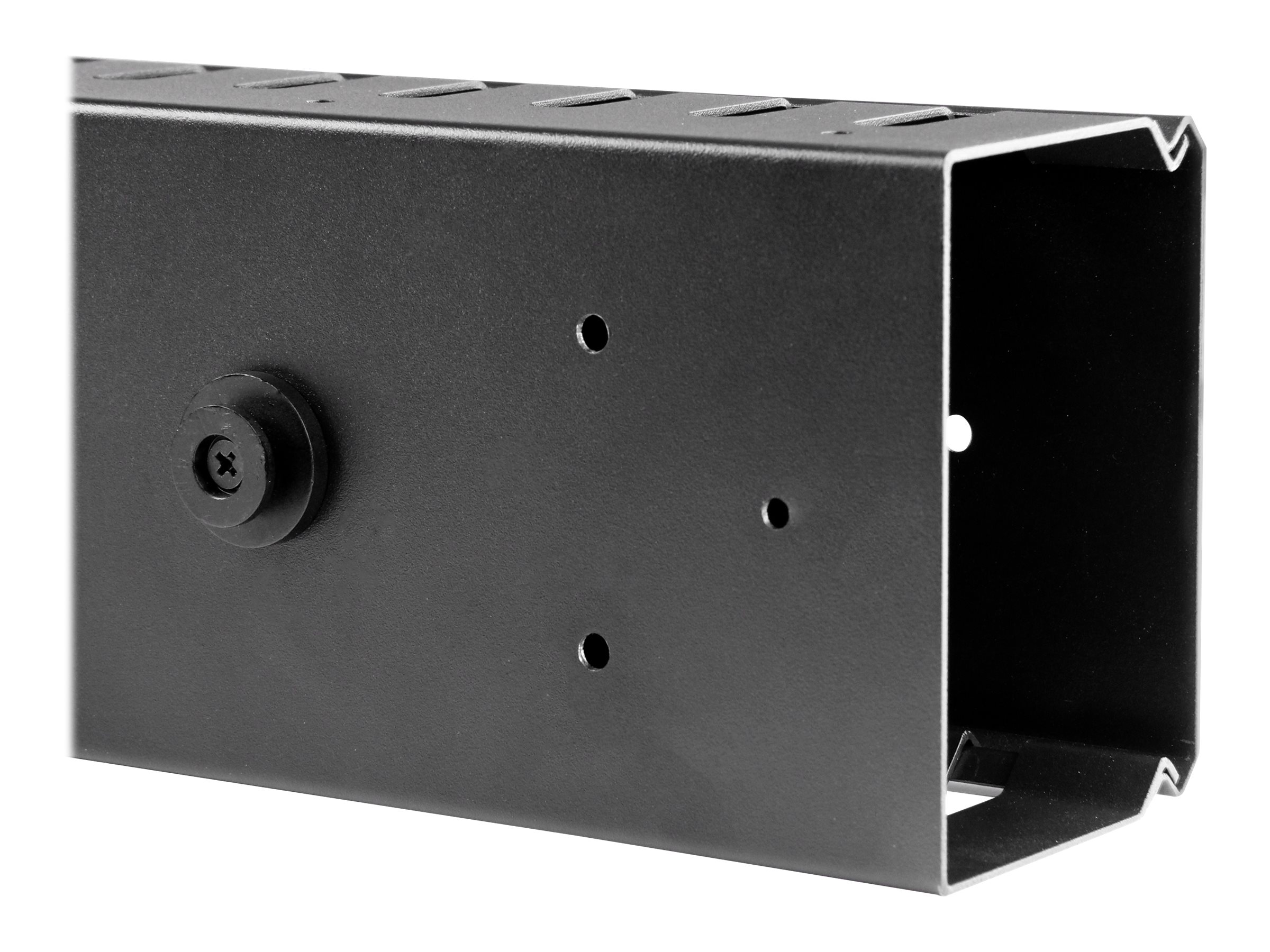 StarTech.com Pannello Gestione Cavi Orizzontale per Armadi Rack 20U - Sistema gestione Passacavi con ganci