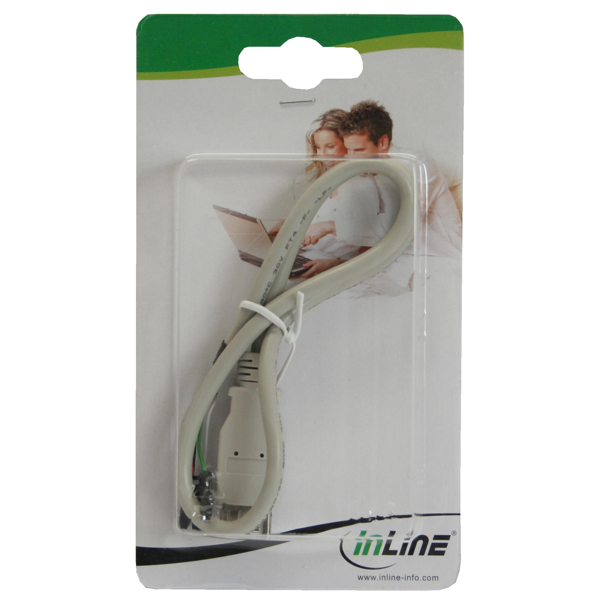 InLine USB 2.0 Adapter Cable Type A female / header connector, 0.40m, bulk