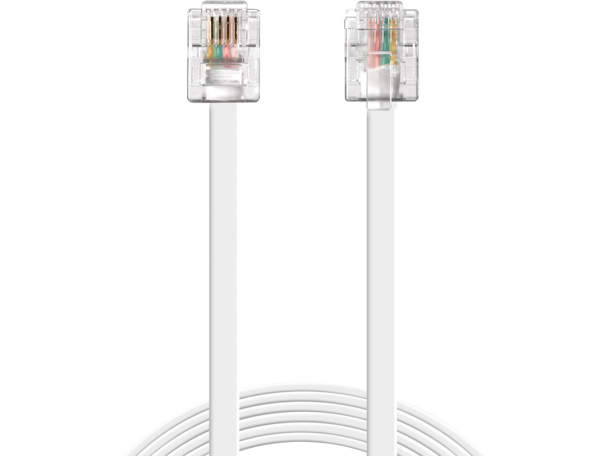 Sandberg Telephone RJ11-RJ11 10m