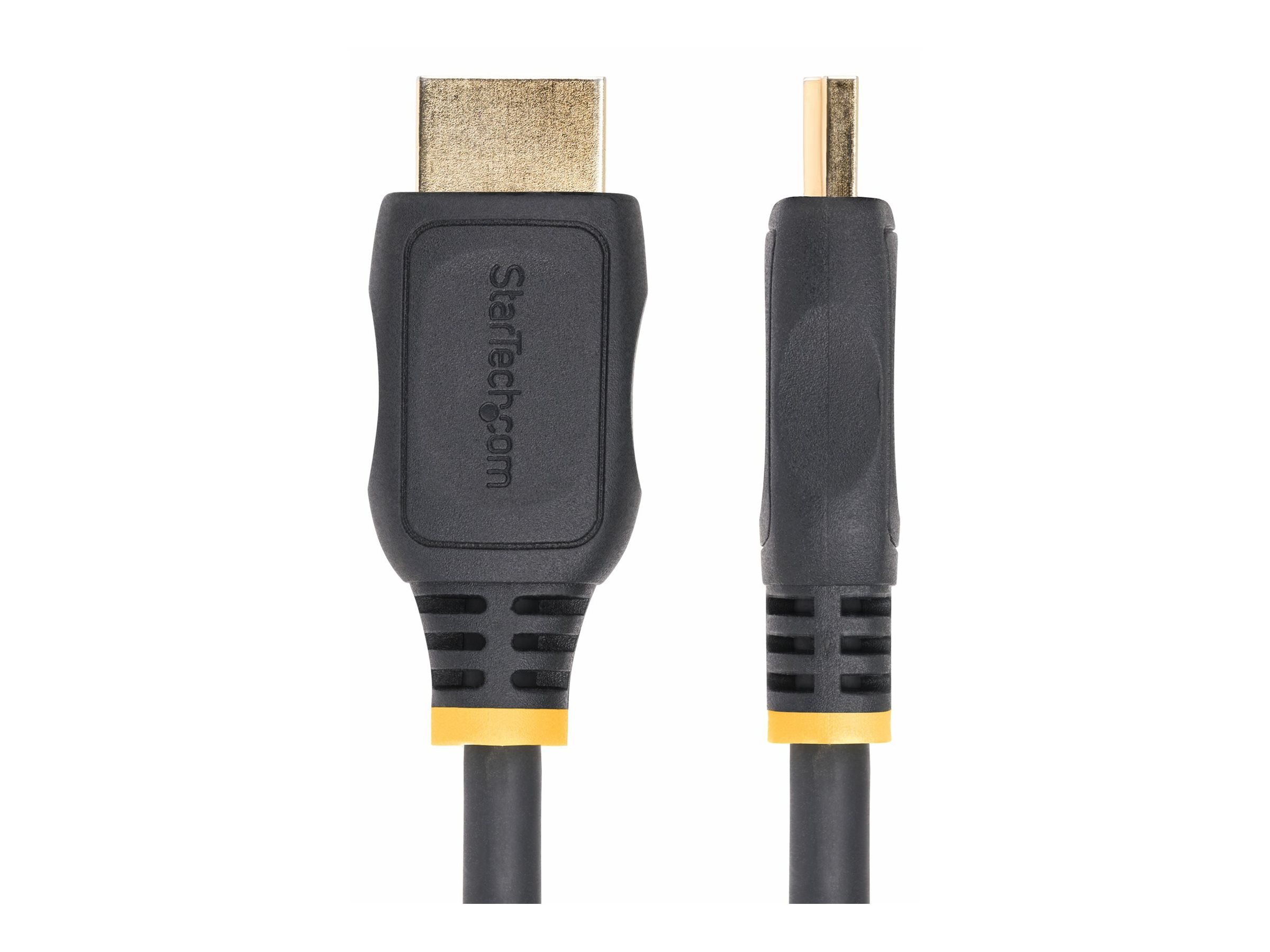 StarTech.com Cble dExtension HDMI 2.0 de 50 cm, Cble HDMI Haut Dbit, 4K 60Hz, Cble dExtension HDMI Mle vers Femelle, Adaptateur HDMI M/F