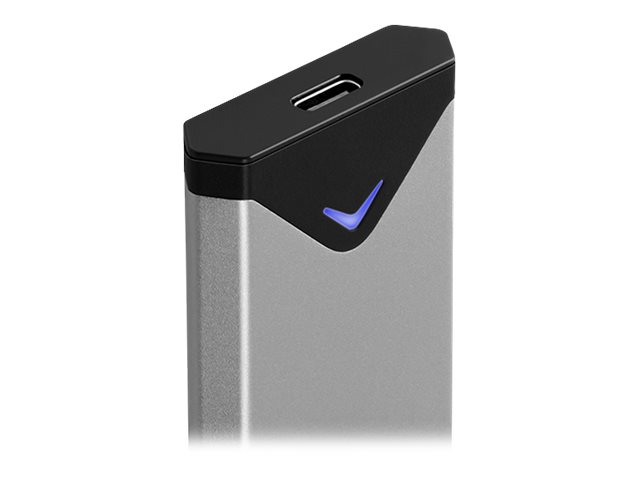 Axagon EEM2-UG2 caja para disco duro externo Caja externa para unidad de estado slido (SSD) Negro, Gris M.2