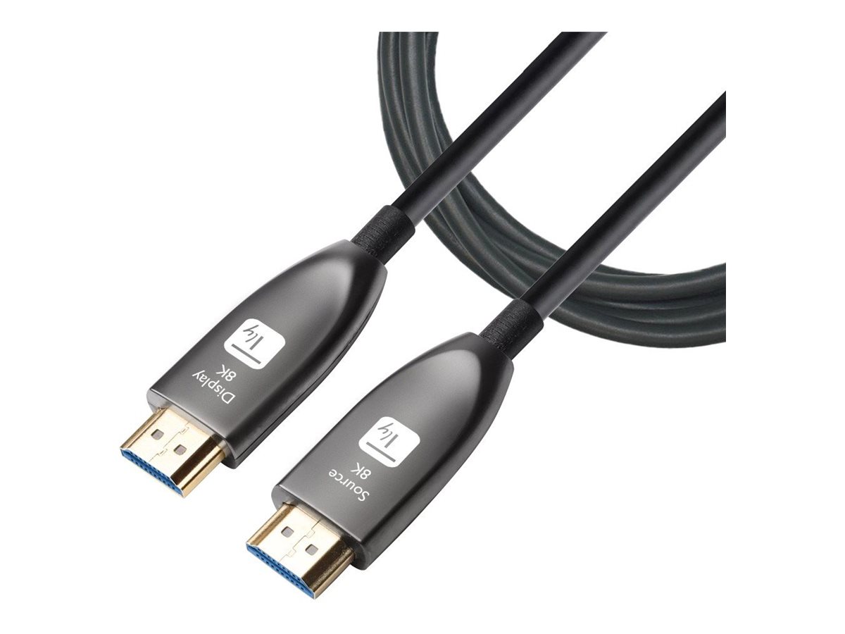 Techly ICOC HDMI-HY8-030 cavo HDMI 30 m HDMI tipo A (Standard) Nero
