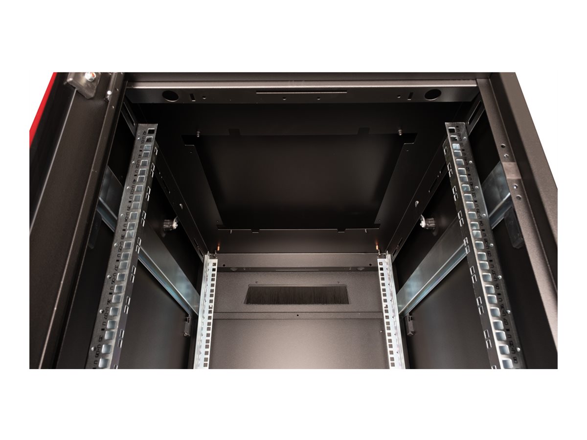 ROLINE Pro - Schrank Netzwerkschrank - mit Glast�r, 600 x 800 mm (B x T)