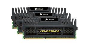 Corsair 3x4GB DDR3, 1600Mhz, 240pin DIMM memory module 12 GB
