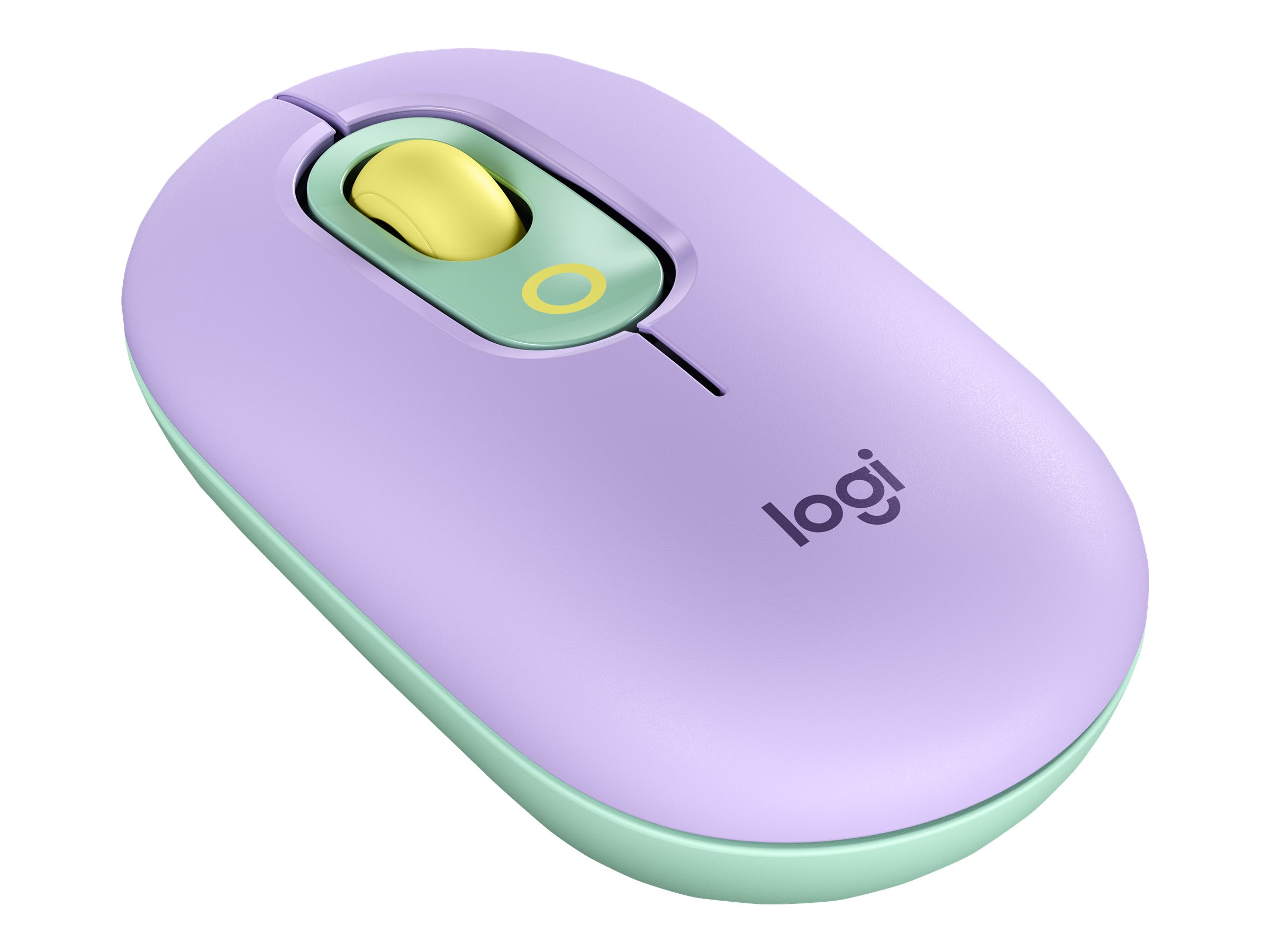 Logitech 910-006547  Logitech POP Mouse Wireless con Emoji  personalizzabili, Tecnologia SilentTouch, Precisione e Velocità, Design  Compatto, Bluetooth, USB, Multidispositivo, Compatibile OS - Daydream