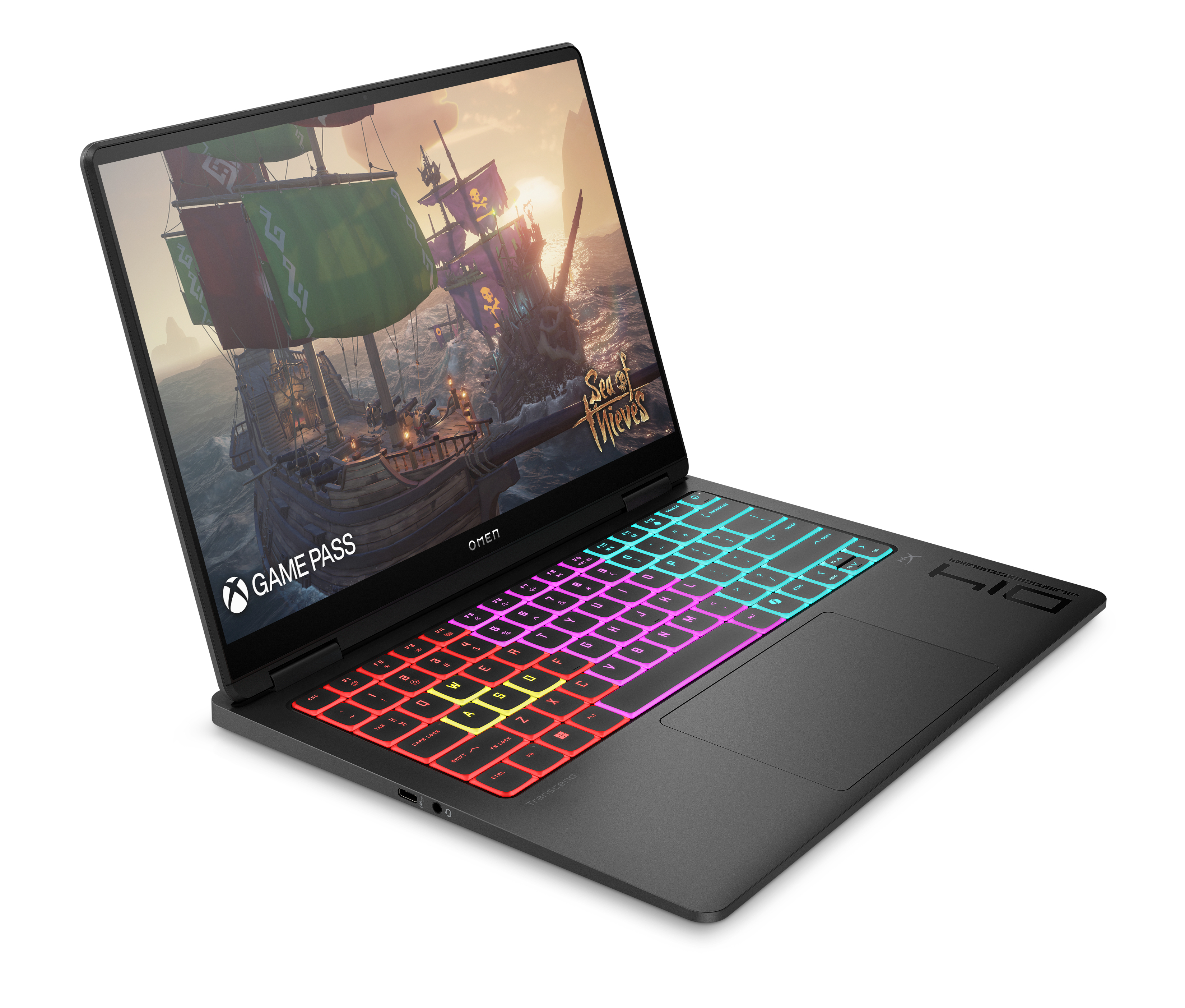 HP OMEN Transcend by HP Laptop 14-fb1097ng - Intel Core Ultra 9 285H - Win 11 Home - GeForce RTX 5070 - 64 GB RAM - 2 TB SSD NVMe - 35.6 cm (14)