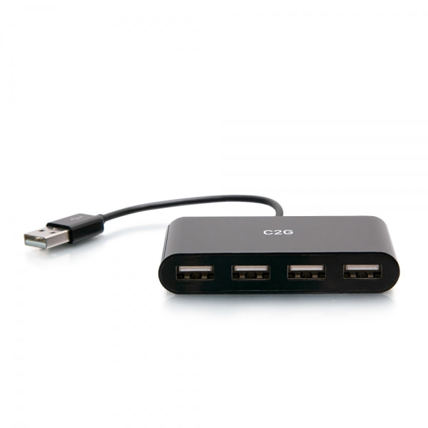 C2G Concentrador USB-A de 4 puertos