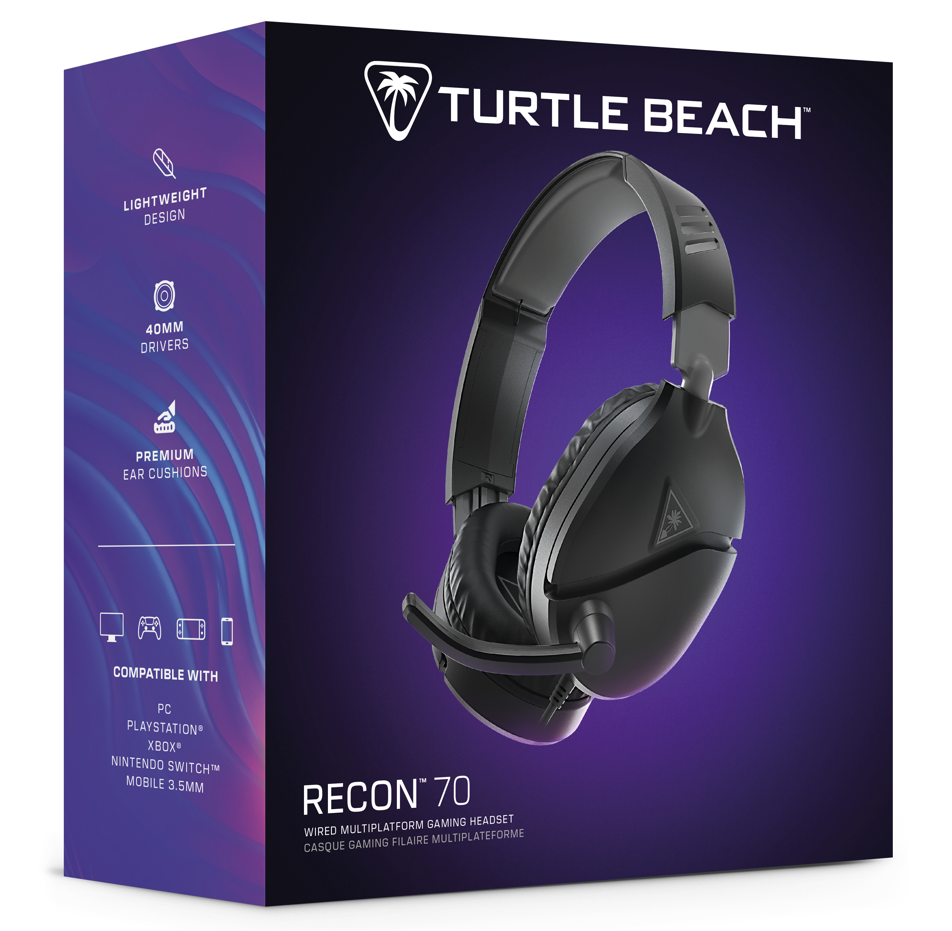 Turtle Beach Recon 70 Headset Wired Head-band Gaming Black