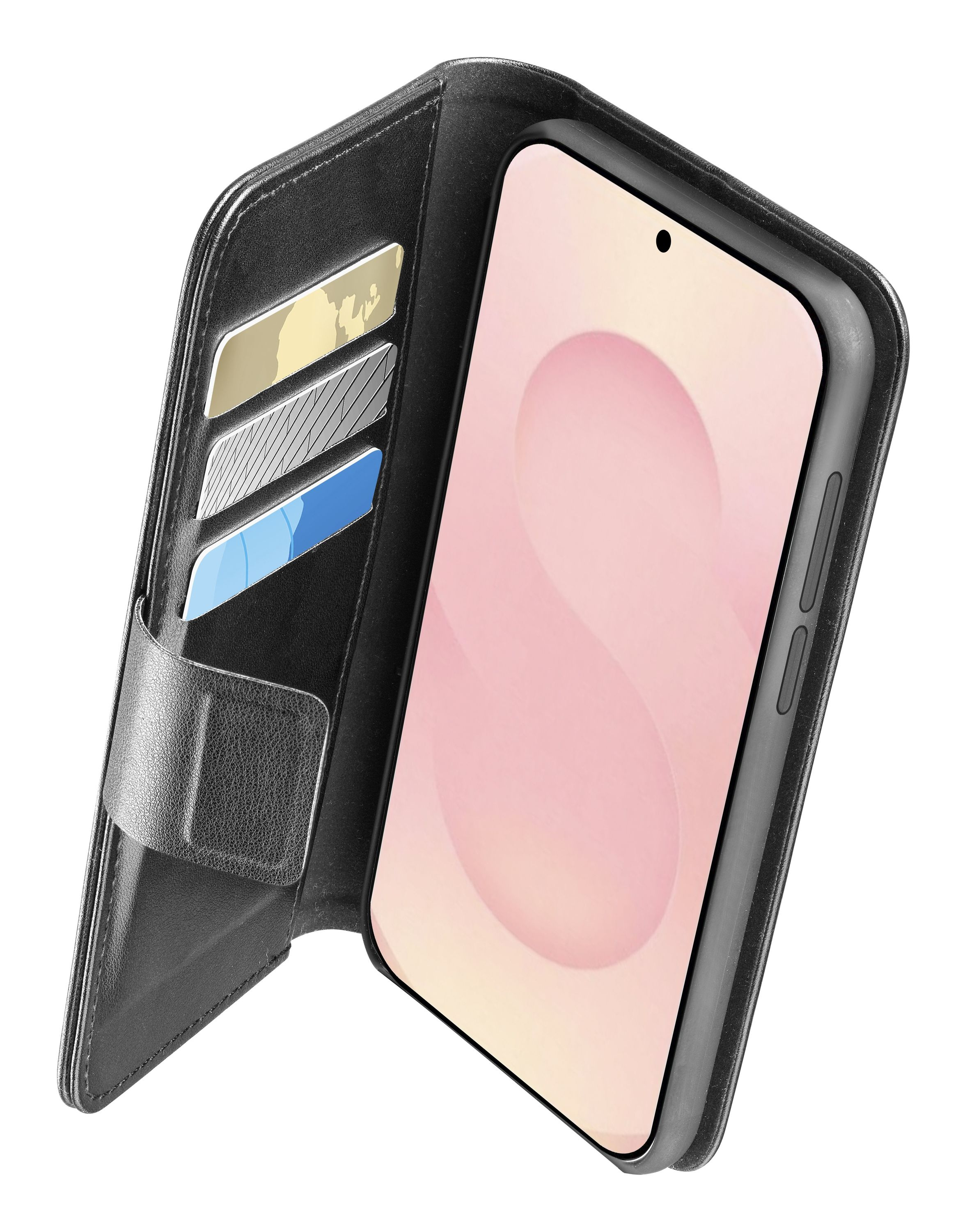 Cellularline Book Agenda 2 Case f�r Samsung S25 Edge Black