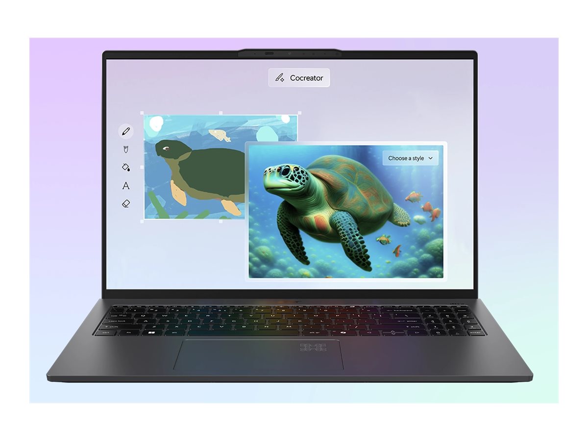 Acer Swift Go 16 AI SFG16-61 - 180�-Scharnierdesign - AMD Ryzen AI 5 340 - Win 11 Home - Radeon 840M - 16 GB RAM - 512 GB SSD NVMe, QLC - 40.6 cm (16)