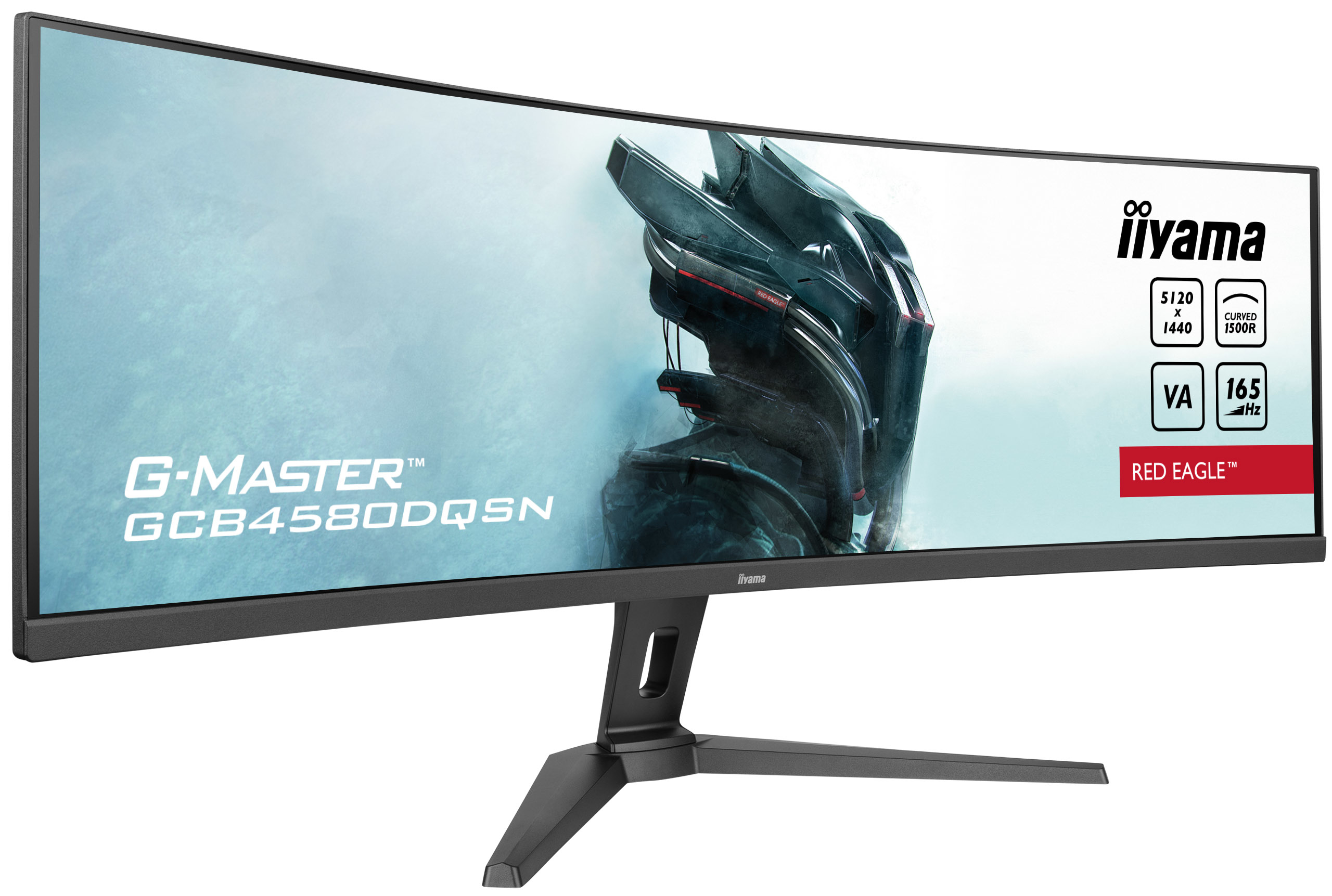 Iiyama G-MASTER Red Eagle GCB4580DQSN-B1 - LED-Monitor - Gaming - gebogen - 114.3 cm (45)