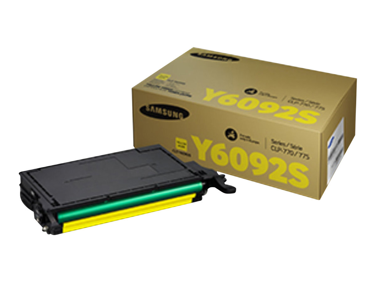 Samsung CLT-Y6092S Yellow Original Toner Cartridge