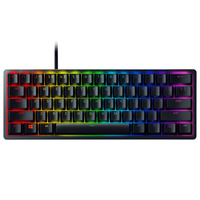 Razer Huntsman Mini - 60% - USB - Optomechanischer Schl�sselschalter - RGB-LED - Schwarz