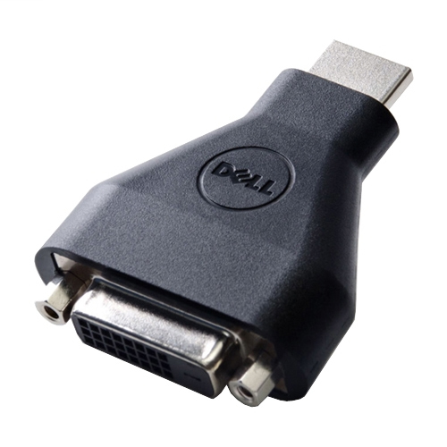 DELL 492-11681 changeur de genre de c�ble 19-pin HDMI-A M 24-pin DVI FM Noir