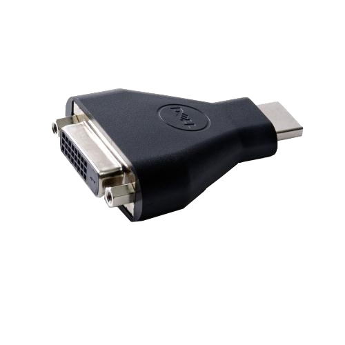 DELL 492-11681 changeur de genre de c�ble 19-pin HDMI-A M 24-pin DVI FM Noir