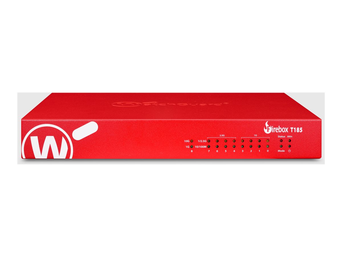 WatchGuard Firebox T185 - Sicherheitsgert - 8 Anschlsse