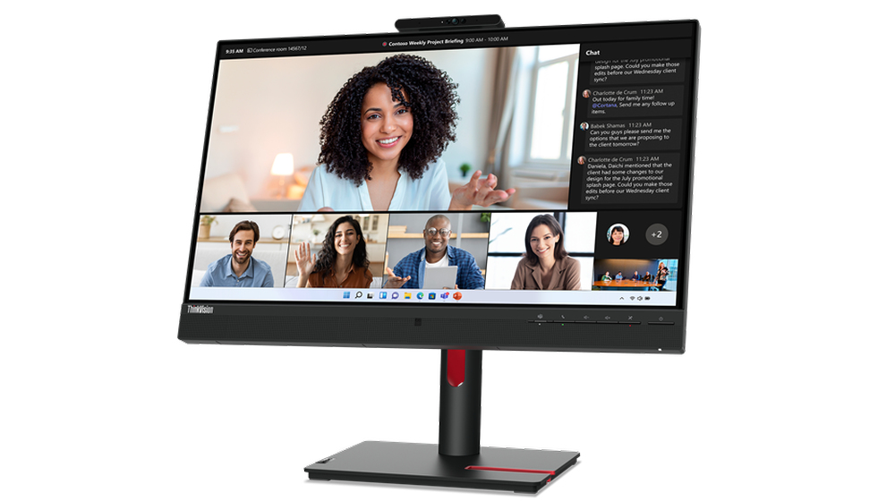 Lenovo ThinkVision T24mv-30 60,5 cm (23.8) 1920 x 1080 Pixel Full HD LED Nero