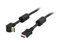 Deltaco HDMI-1020V - 2 m - HDMI Typ A (Standard) - HDMI Typ A (Standard) - 18,6 Gbit/s - Schwarz