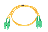 Extralink SC/APC-SC/APC| Patchkabel| Einzelmodus Duplex G657A - Kabel - Netzwerk