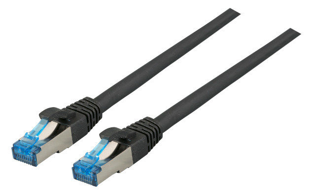 EFB Elektronik K5525FSW.0,5 cable de red Negro 0,5 m Cat6a S/FTP (S-STP)