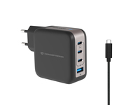 Conceptronic Ladegert 4Port 100W 3xUSB-C 1xUSB-A+3-in-1 sw